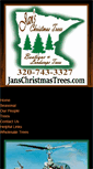 Mobile Screenshot of janschristmastrees.com